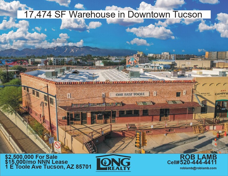 1 E Toole Ave, Tucson, AZ for sale - Building Photo - Image 1 of 8
