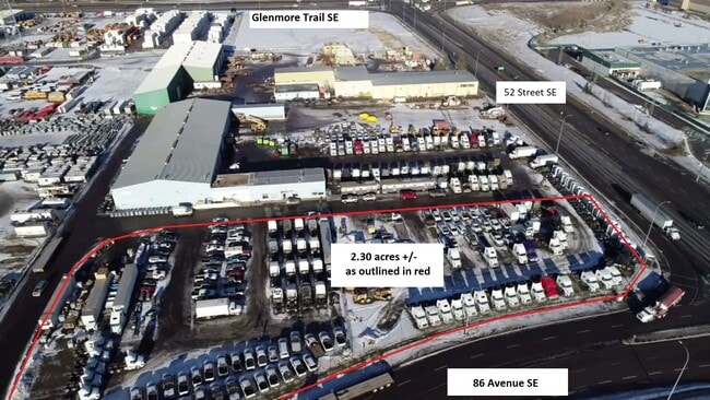 Plus de détails pour 5218 86th Av SE, Calgary, AB - Terrain à louer