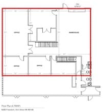 4660-4684 Freedom Dr, Ann Arbor, MI for lease Floor Plan- Image 1 of 6