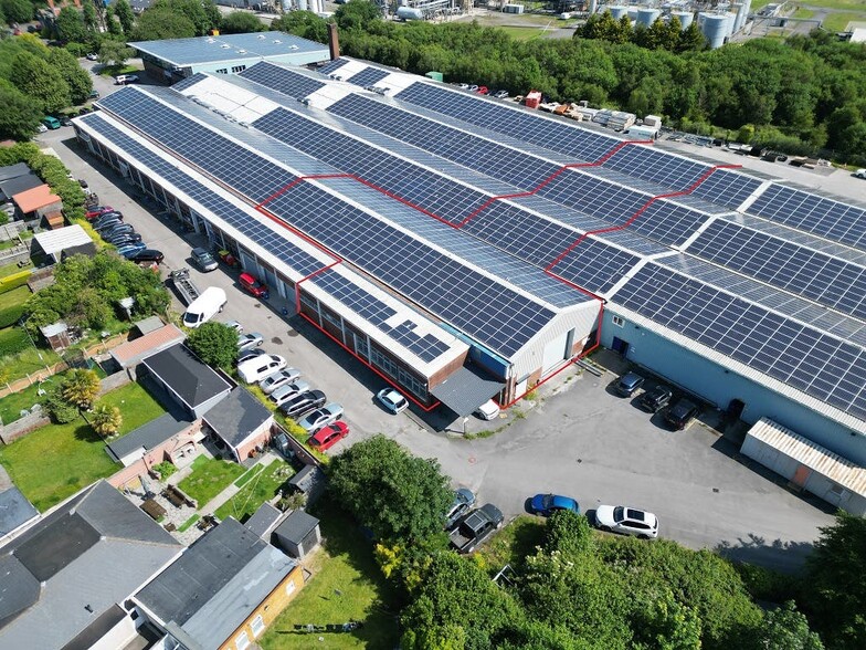 Yspitty Rd, Llanelli for lease - Aerial - Image 2 of 11