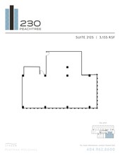 230 Peachtree St NW, Atlanta, GA à louer Plan de site- Image 1 de 1