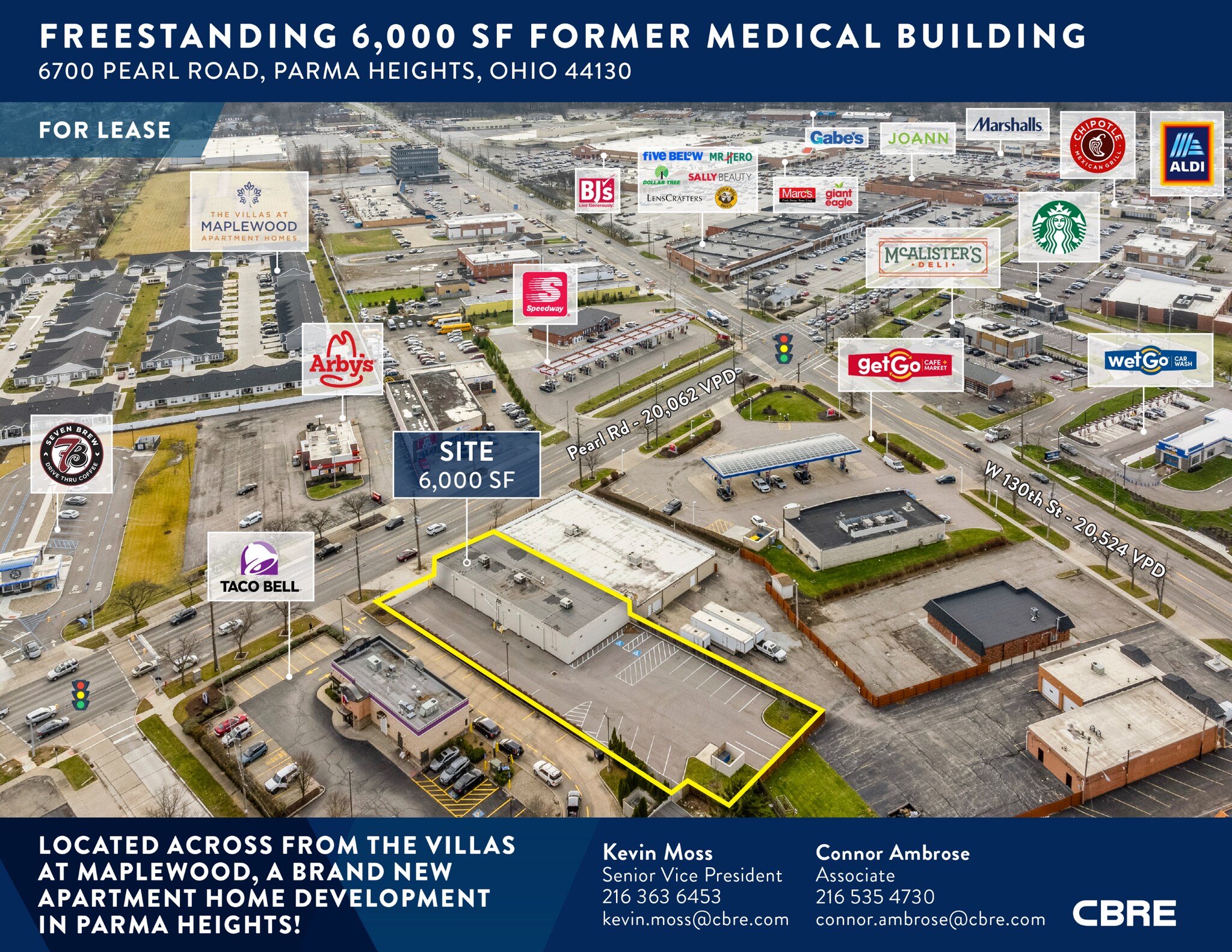 6700 Pearl Rd, Parma Heights, OH à louer Photo du bâtiment- Image 1 de 11