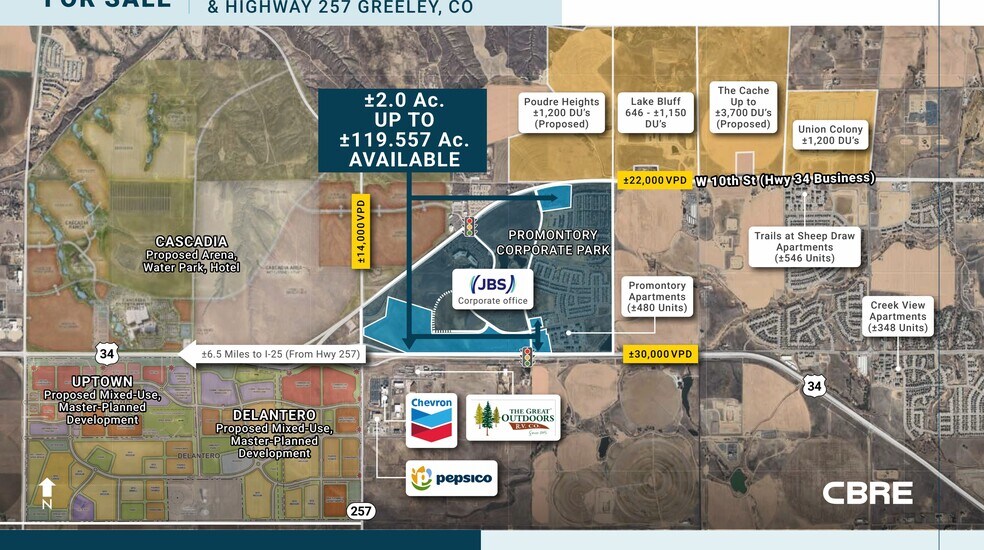 SEC OF US 34 Business & Highway 257, Greeley, CO for sale - Building Photo - Image 1 of 1