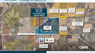 Plus de détails pour SEC OF US 34 Business & Highway 257, Greeley, CO - Terrain à vendre