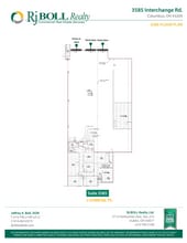 3563-3611 Interchange Rd, Columbus, OH à louer Plan d’étage- Image 1 de 1