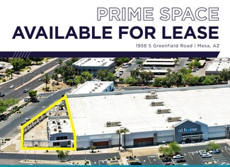 Plus de détails pour 1958 S Greenfield Rd, Mesa, AZ - Commerce de détail à louer