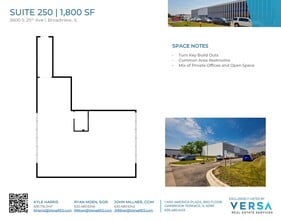 2600 S 25th Ave, Broadview, IL à louer Plan d’étage- Image 1 de 1