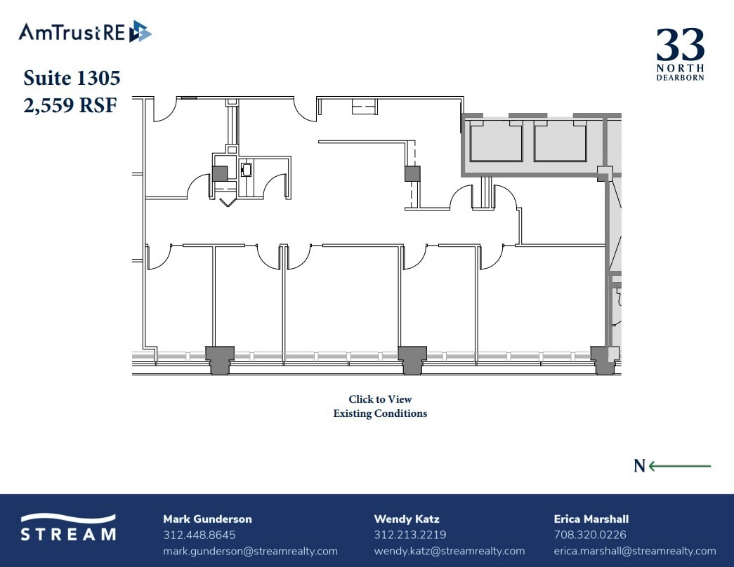 33 N Dearborn St, Chicago, IL à louer Plan d’étage- Image 1 de 1