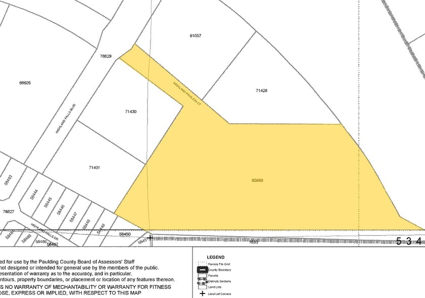 76 Highland Pavilion Ct, Hiram, GA for lease - Plat Map - Image 2 of 2
