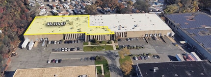 137-141 W Commercial Ave, Moonachie, NJ - AERIAL map view