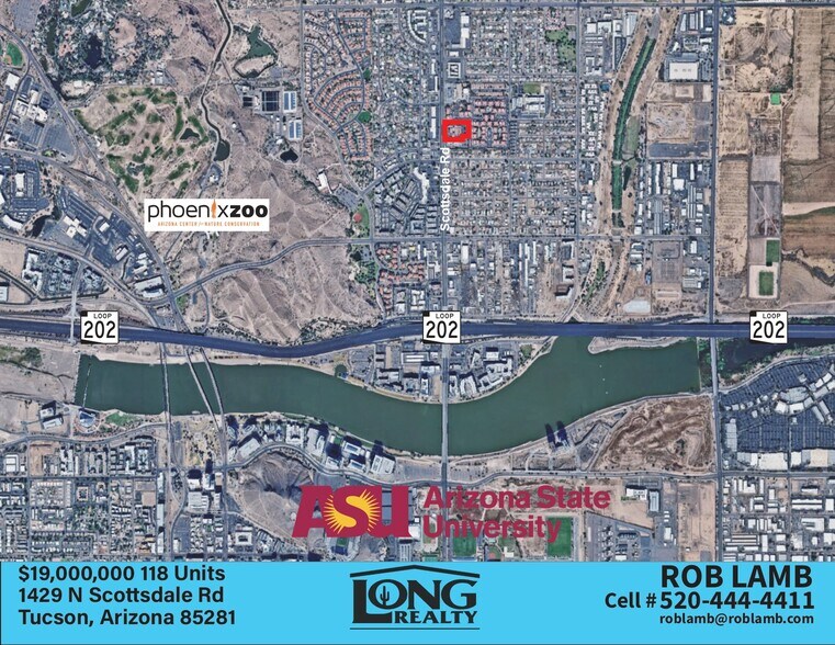 1429 N Scottsdale Rd, Tempe, AZ à vendre - Photo du bâtiment - Image 3 de 6