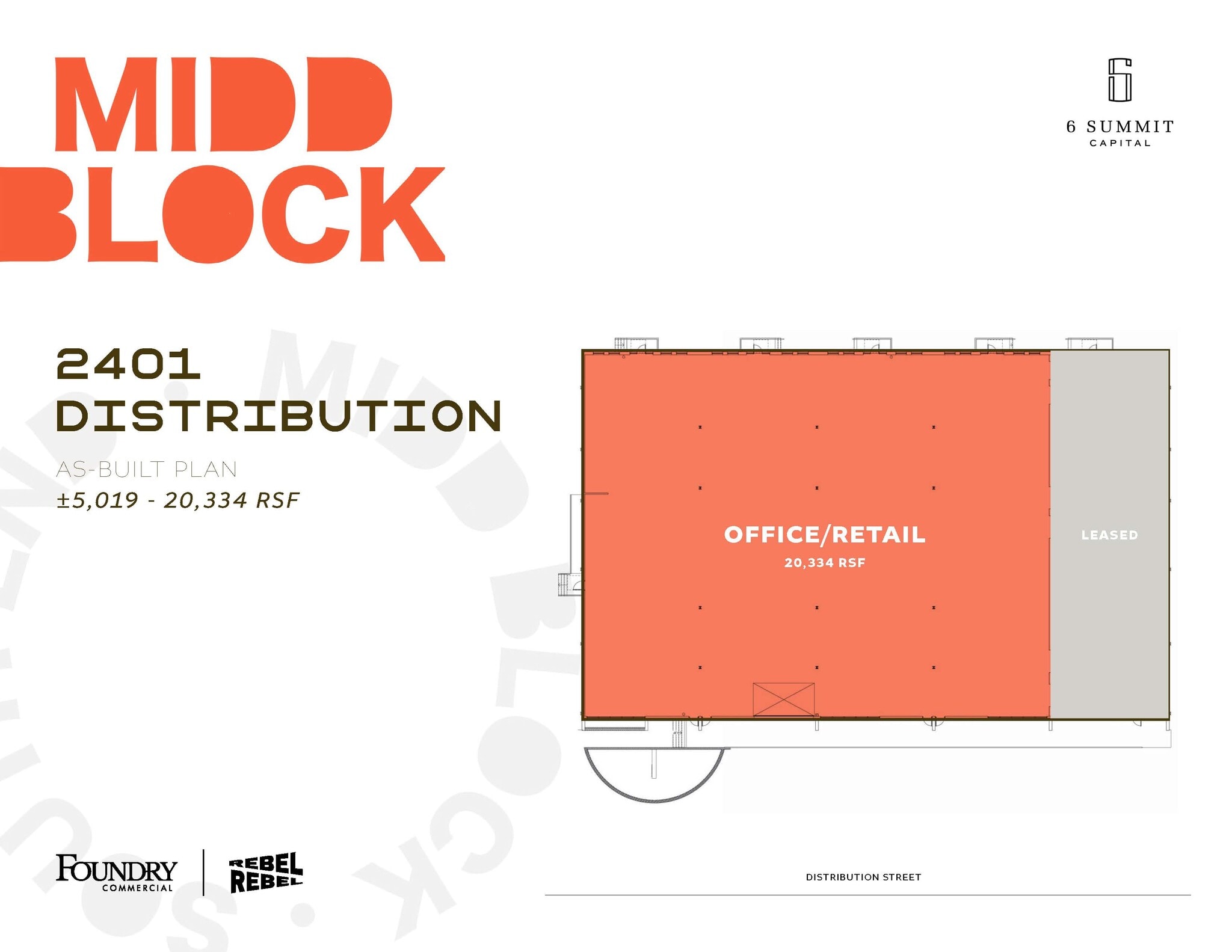 2400-2406 Dunavant St, Charlotte, NC à louer Plan d’étage- Image 1 de 1