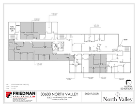 30500 Northwestern Hwy, Farmington Hills, MI for lease Floor Plan- Image 2 of 2