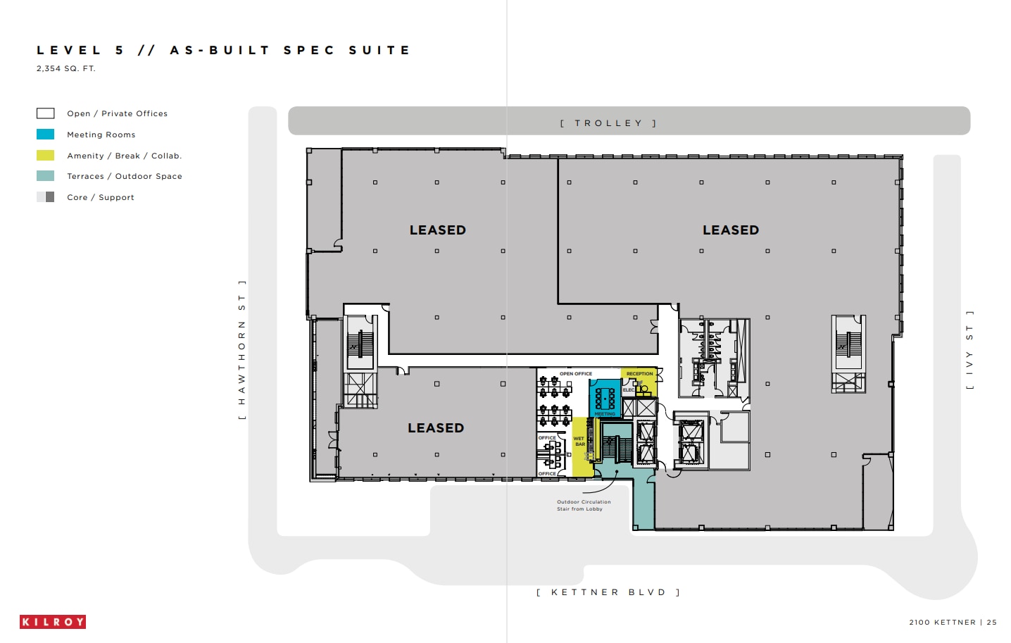 2100 Kettner Blvd, San Diego, CA for lease Floor Plan- Image 1 of 1