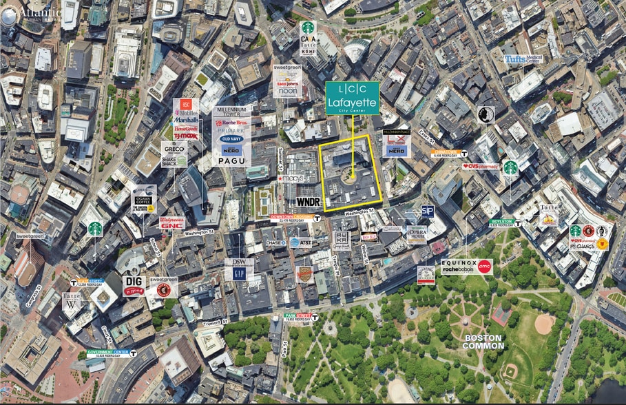 2 Avenue de Lafayette, Boston, MA for lease - Aerial - Image 2 of 6