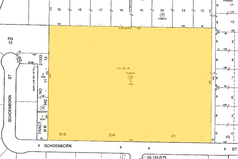 16719 Schoenborn St, North Hills, CA à louer - Plan cadastral - Image 2 de 18