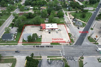 Plus de détails pour 520 E 6th Ave, Belton, TX - Commerce de détail à vendre
