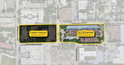 4550 Post Oak Place Dr, Houston, TX - Aérien Vue de la carte - Image1