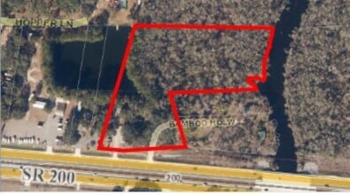 463509 Sr-200, Yulee, FL - Aerial  map view