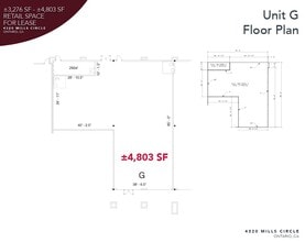 4310-4350 Mills Cir, Ontario, CA à louer Plan d’étage- Image 2 de 3
