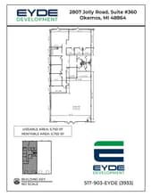 2807 Jolly Rd, Okemos, MI for lease Floor Plan- Image 1 of 1
