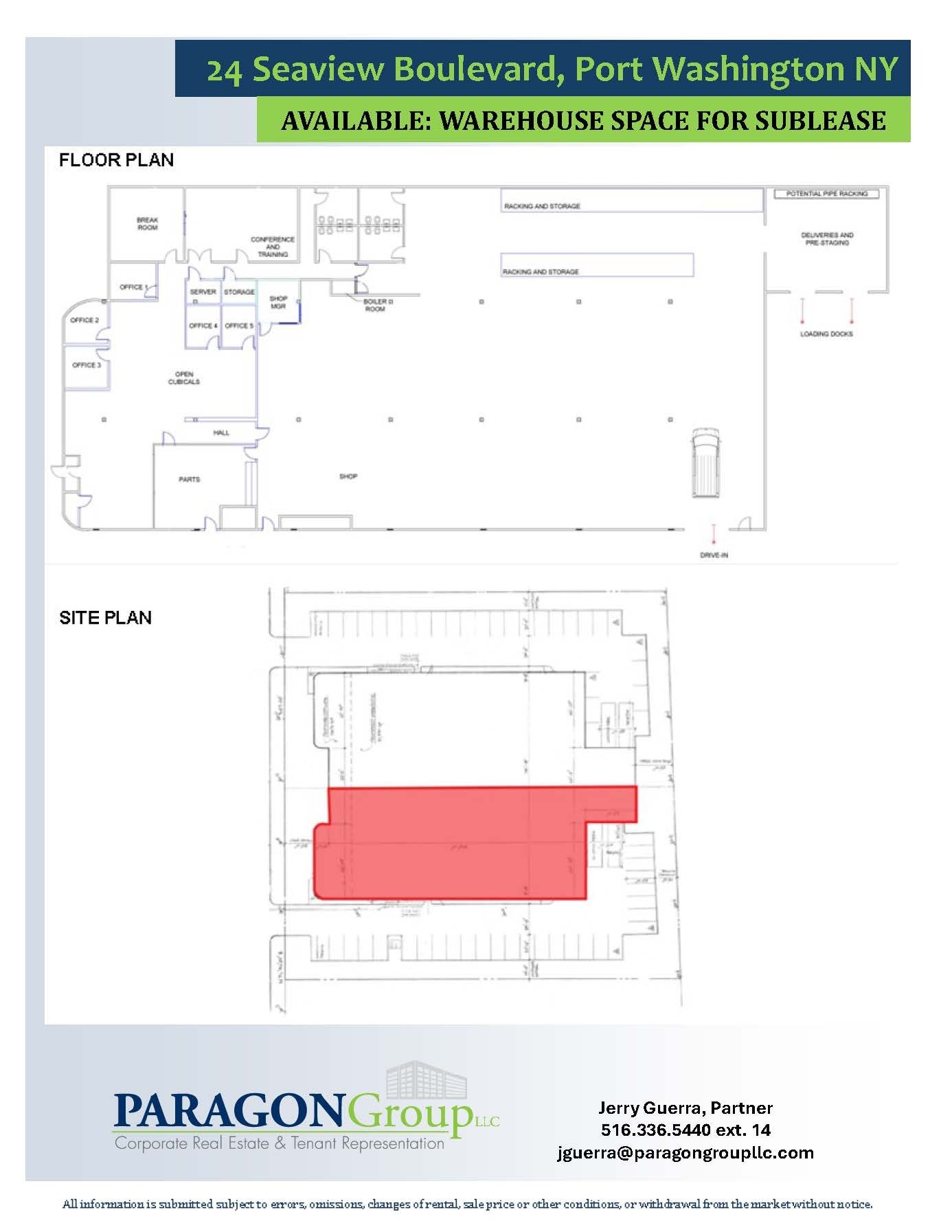 24 Seaview Blvd, Port Washington, NY for lease Floor Plan- Image 1 of 1