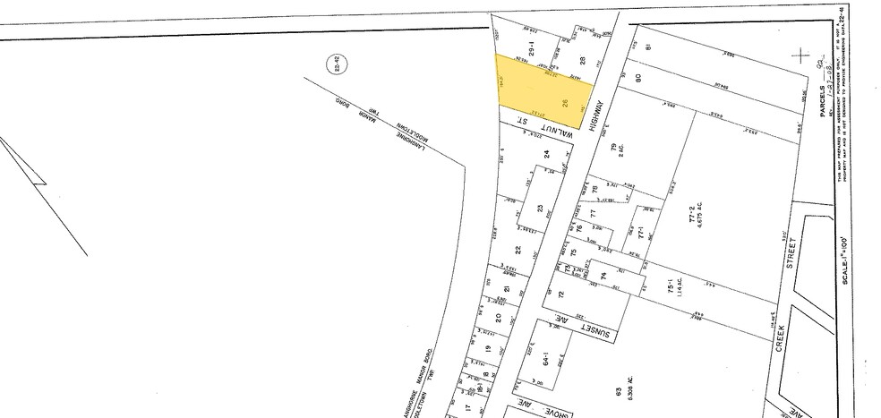 640 E Lincoln Hwy, Langhorne, PA à vendre - Plan cadastral - Image 3 de 3