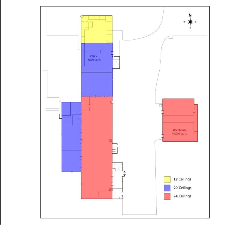 3700 E Milham Ave, Portage, MI for sale Floor Plan- Image 1 of 10