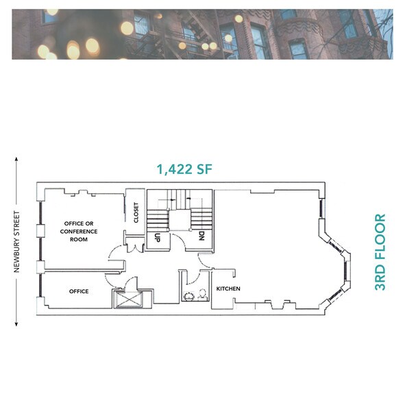85 Newbury St, Boston, MA à louer - Plan d’étage - Image 2 de 2