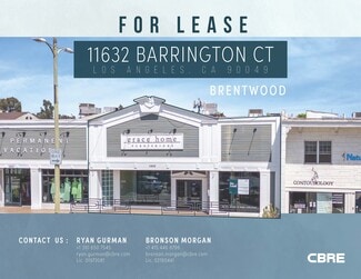 Plus de détails pour 11628 Barrington Ct, Los Angeles, CA - Commerce de détail à louer
