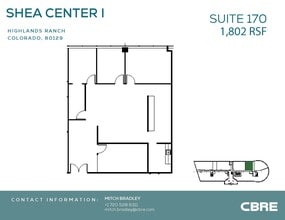 1745 Shea Center Dr, Highlands Ranch, CO for lease Floor Plan- Image 1 of 2