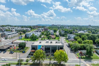 1205 South St, Nashville, TN - AERIAL  map view