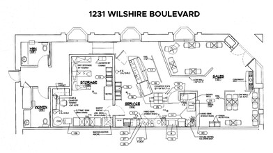 1229-1231 Wilshire Blvd, Santa Monica, CA for lease Floor Plan- Image 2 of 2