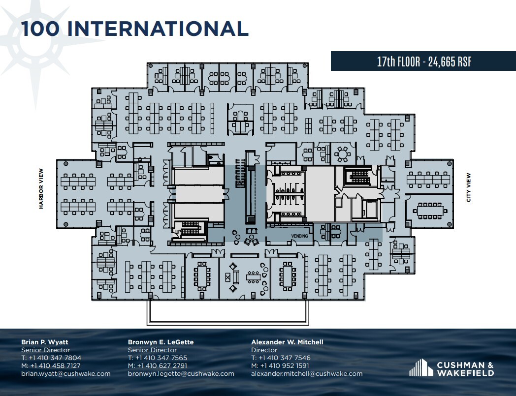 100 International Dr, Baltimore, MD for lease Floor Plan- Image 1 of 1
