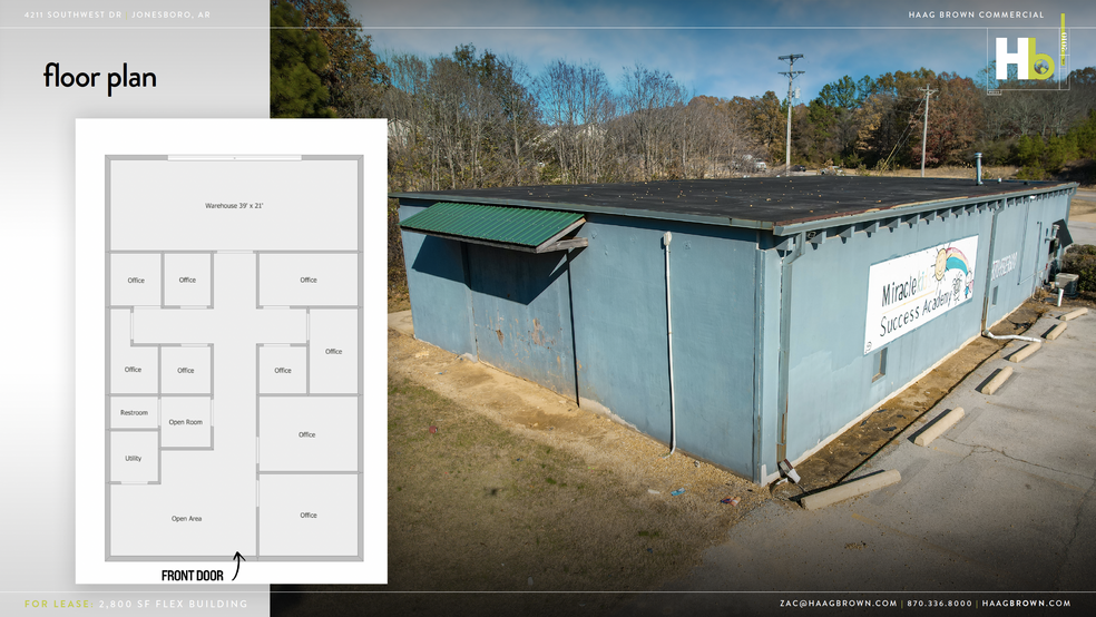 4211 Southwest Dr., Jonesboro, AR for lease - Floor Plan - Image 2 of 4