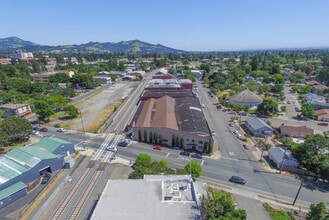 8 W 9th St, Santa Rosa, CA - AERIAL  map view - Image1
