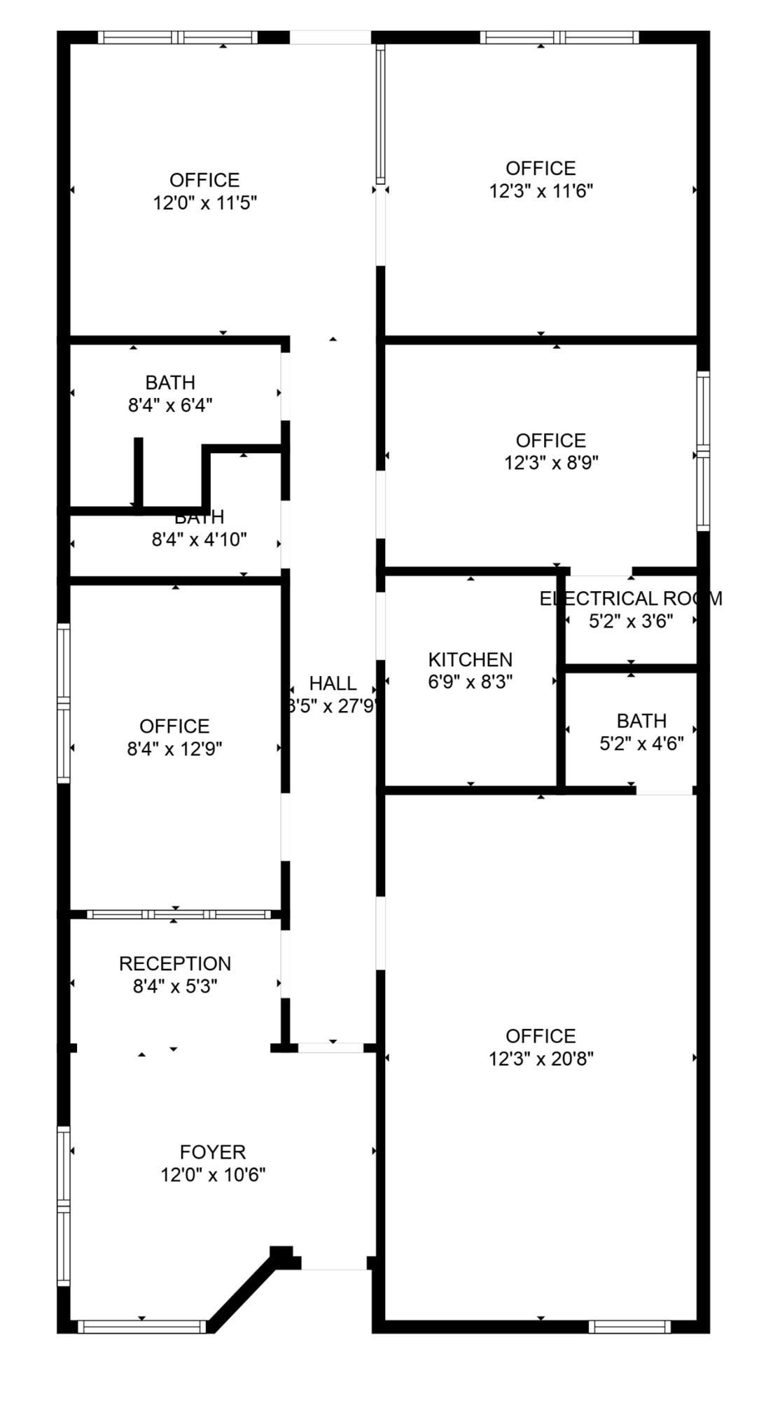 1615 E Woodward St, Orlando, FL à louer Plan de site- Image 1 de 3