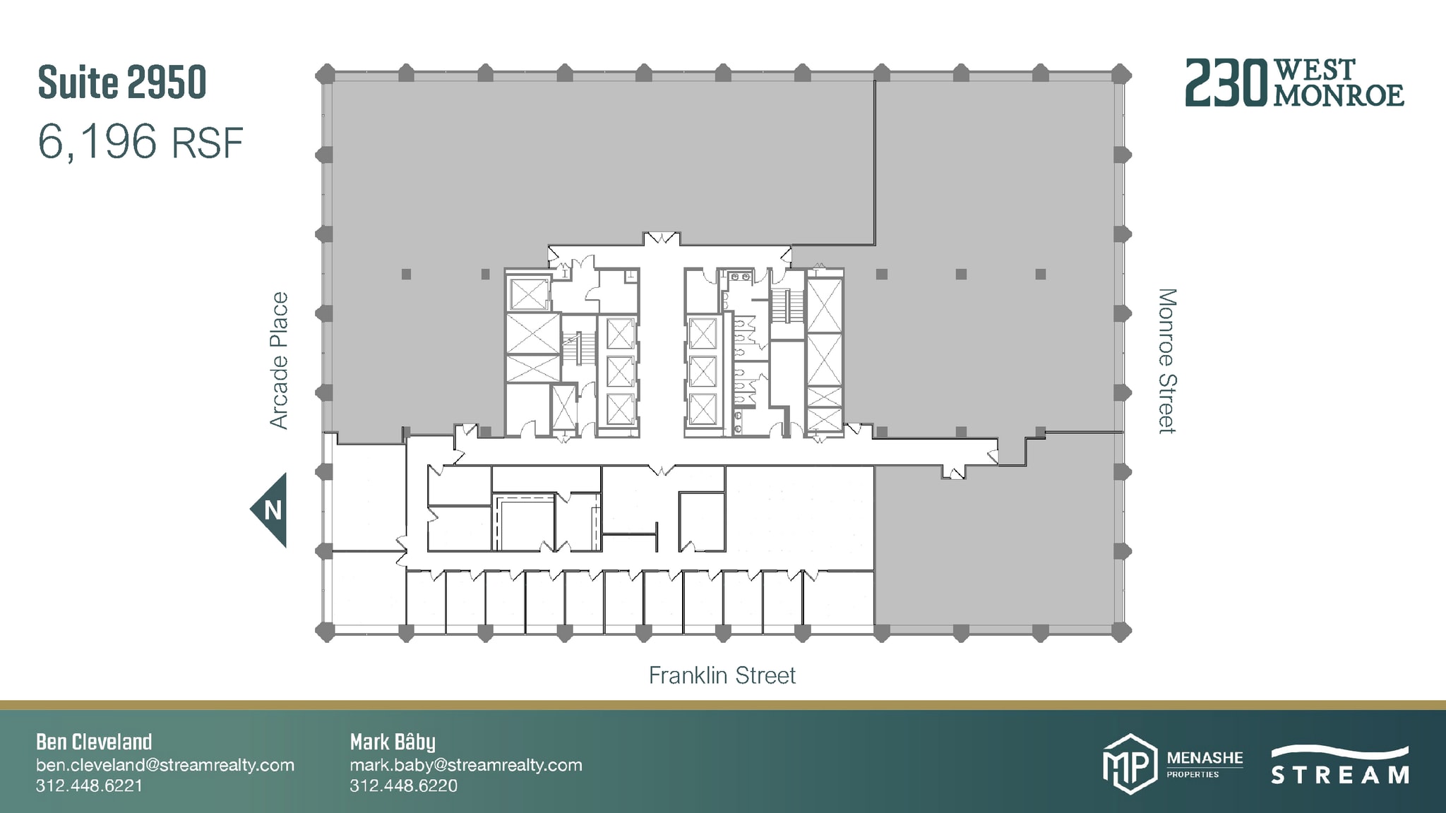 230 W Monroe St, Chicago, IL à louer Plan d’étage- Image 1 de 1