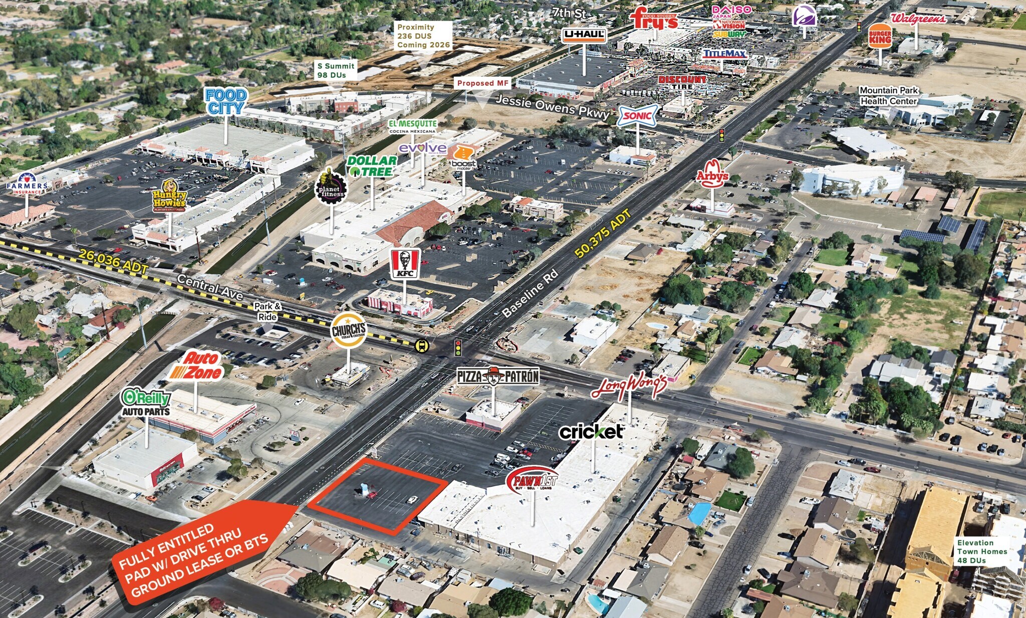1-33 W Baseline Rd, Phoenix, AZ for lease Primary Photo- Image 1 of 7