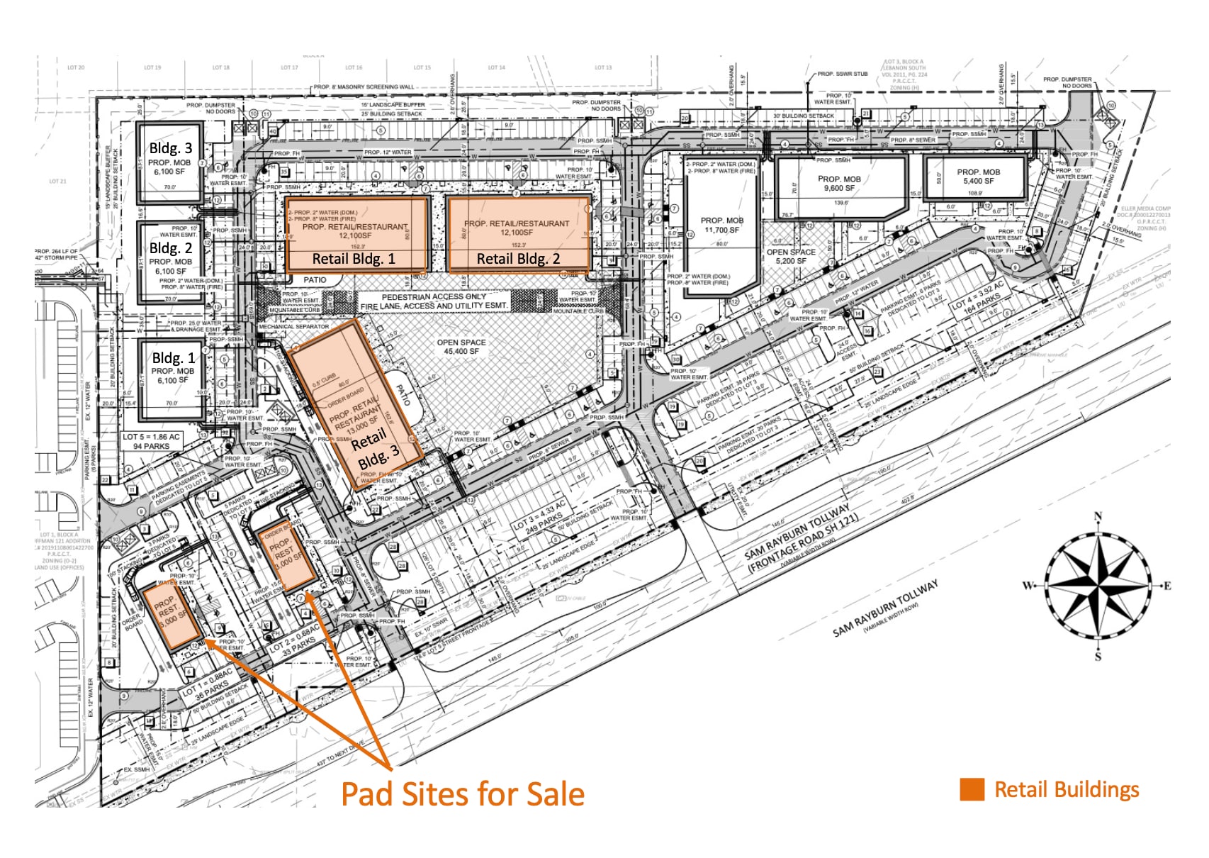 11750 State Highway 121, Frisco, TX for lease Site Plan- Image 1 of 2