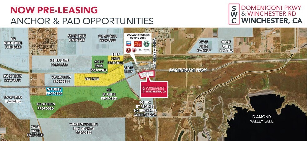 SWC Domenigoni Pky. & Winchester Rd, Winchester, CA à louer - Photo du bâtiment - Image 1 de 7