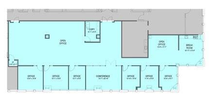 980 9th St, Sacramento, CA à louer Plan d  tage- Image 2 de 2