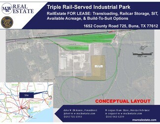 Plus de détails pour 1652 County Road 725, Buna, TX - Terrain à louer