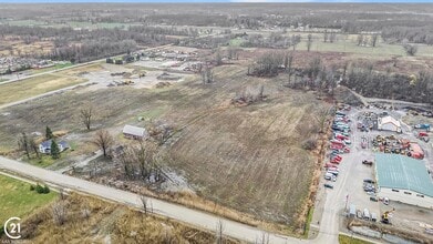 57291 Rosell Rd, Lenox, MI - AÉRIEN Vue de la carte - Image1