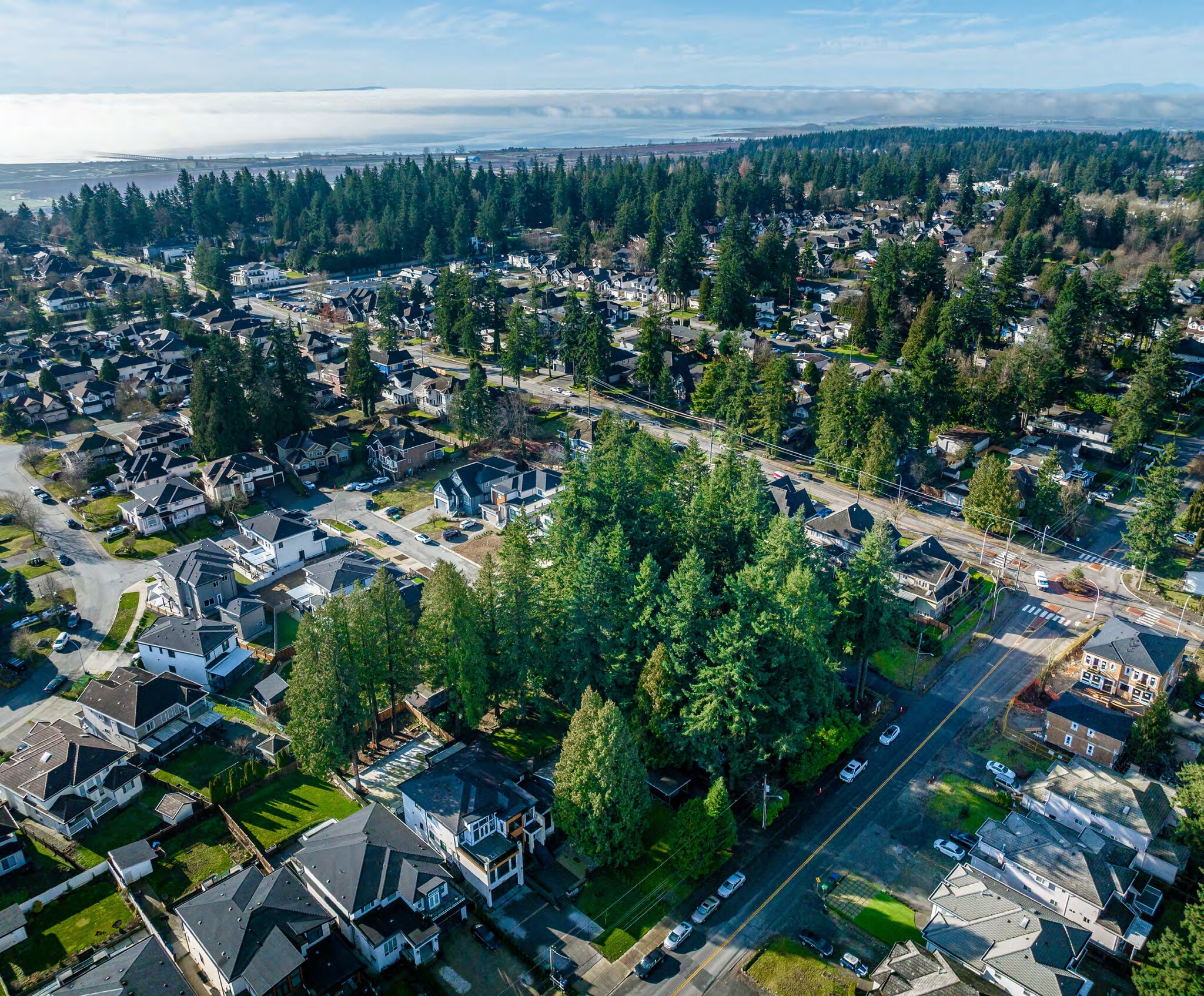 13630-13644 60 Ave, Surrey, BC for sale Aerial- Image 1 of 4