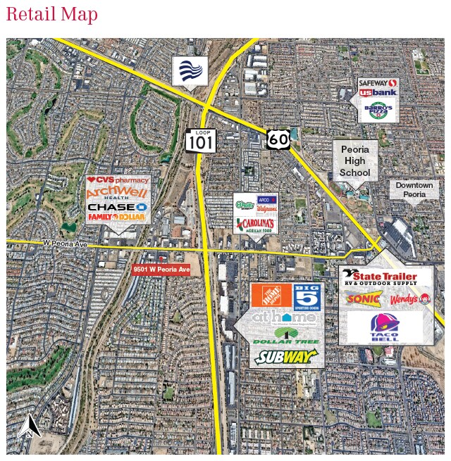 9501 W Peoria Ave, Peoria, AZ à louer Photo du bâtiment- Image 1 de 3