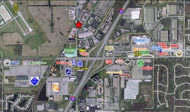 9810 Westpoint Dr, Indianapolis, IN - AÉRIEN  Vue de la carte