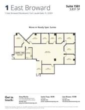 1 E Broward Blvd, Fort Lauderdale, FL for lease Floor Plan- Image 1 of 1