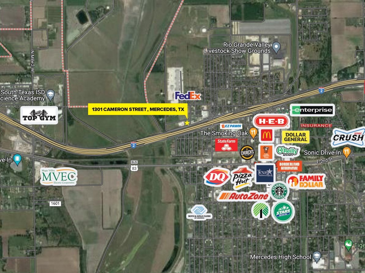 Corner of Expressway 83 & Michigan Ave., Mercedes, TX for sale Primary Photo- Image 1 of 2