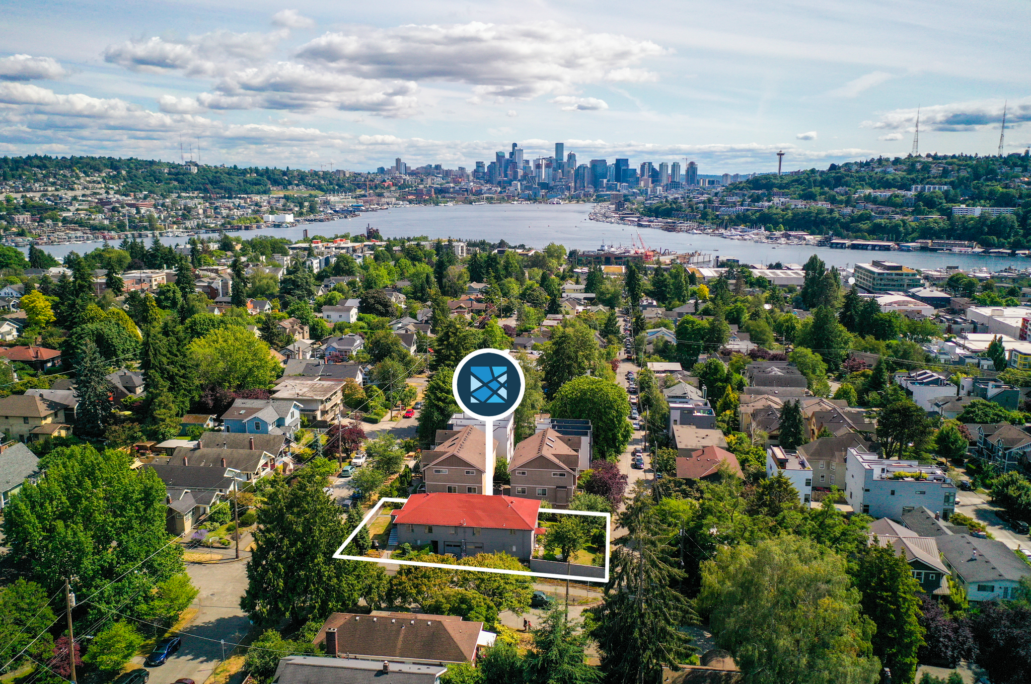 3849 Woodlawn Ave N, Seattle, WA for sale Aerial- Image 1 of 1